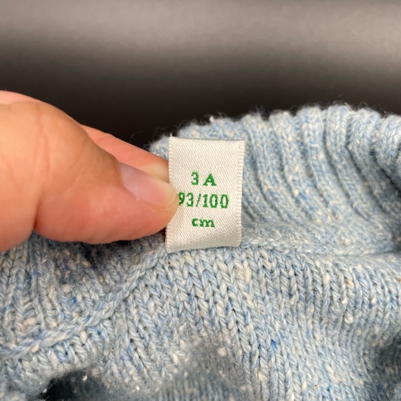 PRE NA Tal boys sweater 3T blue/yellow/red - Picture 3 of 6